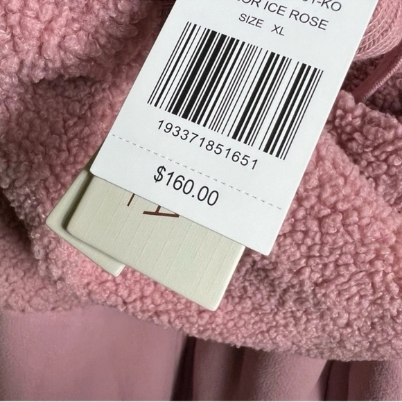 Koolaburra by UGG Hood Cropped Sherpa Bomber Jacket size XL NWT - Picture 6 of 9